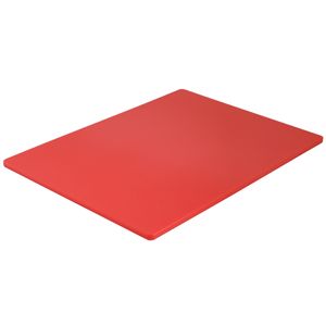 Poly Cutting Board Red 18 Inches by 24 Inchesimage