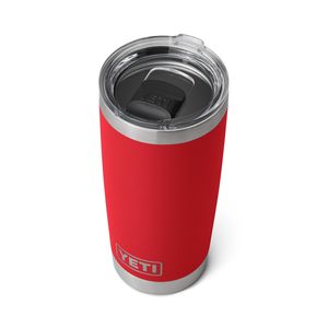 yeti 20 oz red tumbler with lidimage