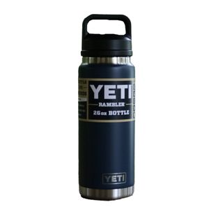 Rambler Navy 26 oz. Yeti Water Bottle with Chug Capimage