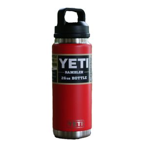 Rambler Red 26 oz. Yeti Water Bottle with Chug Capimage