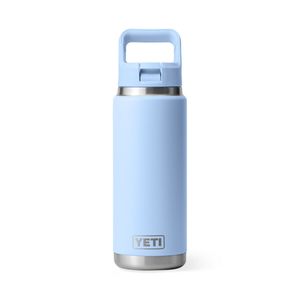 Rambler Sky Blue 26 oz. Yeti Water Bottle with Strawimage