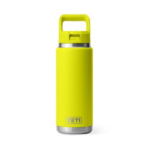 Rambler Yellow 26 oz. Yeti Water Bottle with Strawimage