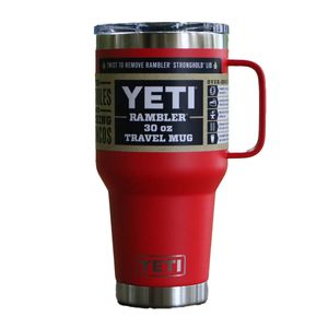 Red Rambler Yeti 30 oz. Travel Mug with Lidimage