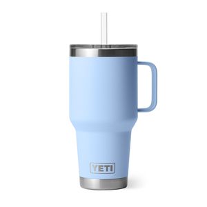 Sky Blue 35 oz. Rambler Yeti Straw Mug with Lidimage