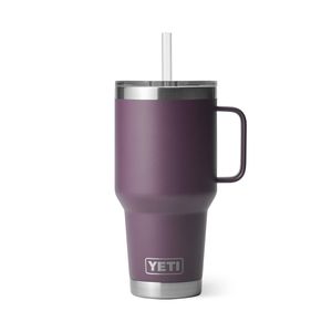 Dark Purple Yeti 35 oz. Straw Mug Ramblerimage