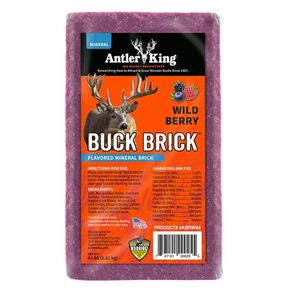 Antler King Buck Brick Wild Berry Flavor 4 Poundimage