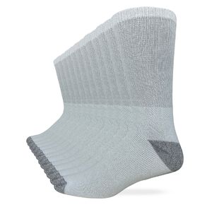 12 pk mens crew white crew socksimage