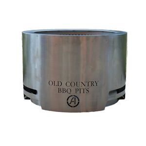 OCBFP-SMKI Old Country BBQ Pits Stainless Smokeless Firepit, 23image