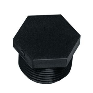 Green Leaf 2 in. Male NPT Polypropylene Hex Pipe Plugimage
