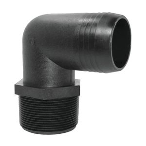 Green Leaf 1/4 in. Male NPT x 3/8 in. Hose Barb Polypropylene Hose to Pipe Elbowimage