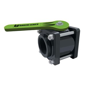 Green Leaf 2 in. 4-Bolt Female NPT Ball Valveimage