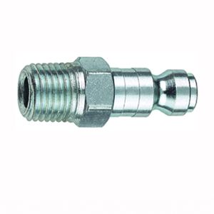 Tru-Flate 1/4 in. Male NPT Steel Hose Plugimage