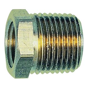 Tru-Flate 1/4 in. Female Iron Pipe x 3/8 in. Male Iron Pipe Air Connectorimage