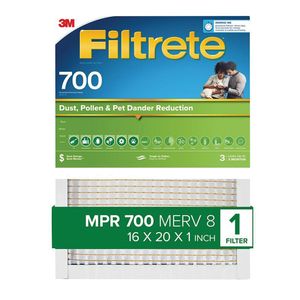 Filtrete 16 in. x 20 in. x 1 in. 700 MPR Electrostatic Air Filterimage