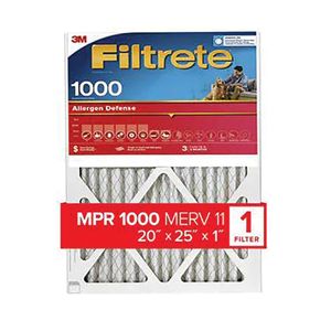 Filtrete 20 in. x 25 in. x 1 in. Micro Air Filterimage