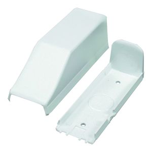 Wiremold Non-Metallic White Conduit Connectorimage