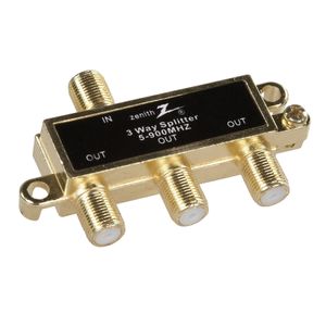 Zenith 3-Way 900 MHz Coax Splitterimage