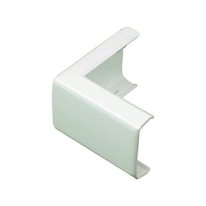 Wiremold White Plastic Raceway Outside Elbowimage