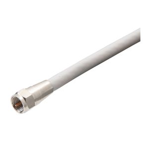 Zenith 12 ft. RG6 Coaxial Cable with F Connectors, Whiteimage