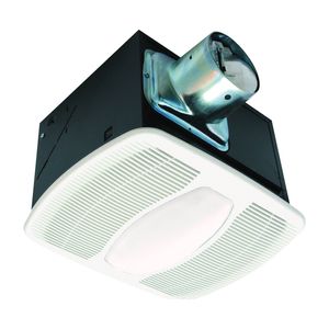 Air King America 100 CFM 2.5 Sone Deluxe Bath Fan with Lightimage