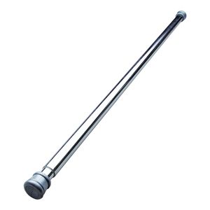 Simple Spaces 41 - 76 in. Chrome Shower Curtain Rodimage