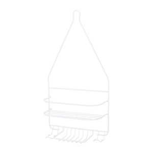 Simple Spaces Small White Shower Caddyimage