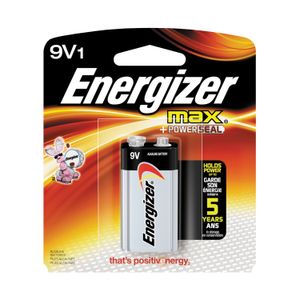 Energizer 9V MAX Alkaline Battery 1-Packimage