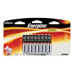 Energizer MAX AAA Alkaline Batteries, 16-Packimage