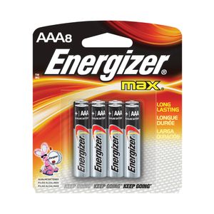 Energizer MAX AAA Alkaline Batteries, 8-Packimage