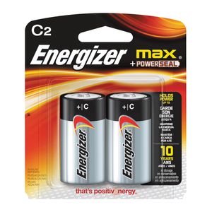 Energizer MAX C Alkaline Batteries, 2-Packimage