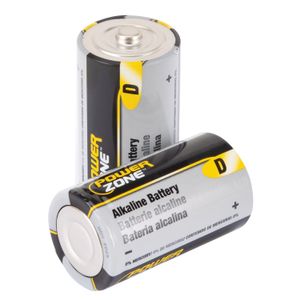 PowerZone 1.5 V D Alkaline Battery, 2-Packimage