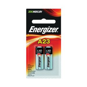 Energizer A23 12 V Alkaline Battery, 2-Packimage