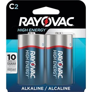 Rayovac C High Energy Alkaline Batteries, 2-Packimage