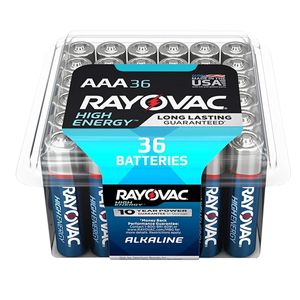 Rayovac AAA Alkaline Batteries, 36-Packimage