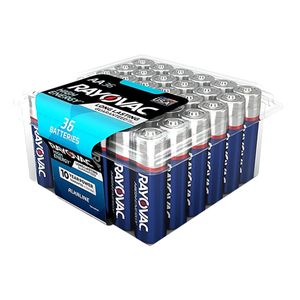 Rayovac AA 750 mAh Alkaline Batteries, 36-Packimage