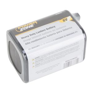 PowerZone 6 V Heavy-Duty Spring Terminal Lantern Batteryimage