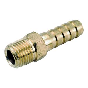 Anderson Metal 5/8 in. Barb x 3/8 in. MPT Brass Insert Fittingimage