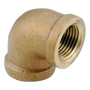 Anderson Metal 1/8 in. 90-Degree Brass Pipe Elbowimage