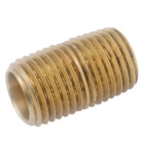 Anderson Metals 1/8 in. Brass Close Pipe Nippleimage