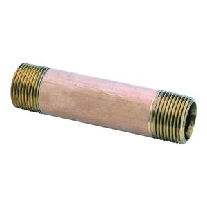 Anderson Metals 1/8 in. x 1-1/2 in. Brass Pipe Nippleimage