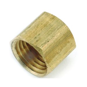 Anderson Metal 1/4 in. Brass Barstock Pipe Capimage