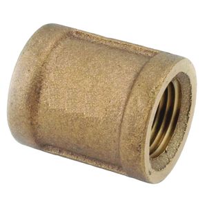 Anderson Metals 1/4 in. Brass Pipe Couplingimage
