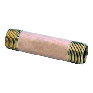 Anderson Metal 1/4 in. x 2 in. Brass Pipe Nippleimage