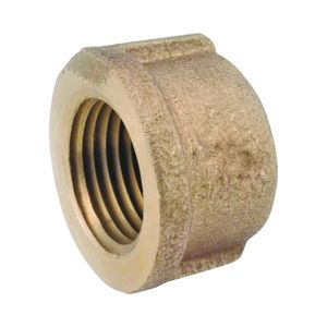 Anderson Metal 3/8 in. IPT Red Brass Pipe Capimage