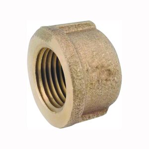 Anderson Metal 1 in. Red Brass Pipe Capimage