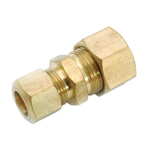 Anderson Metal 1/2 in. x 3/8 in. Compression Tube Reducing Unionimage