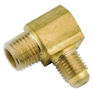 Anderson Metals 1/2 in. Flare x 1/2 in. Male Pipe Thread Lead-Free Brass Tube Elbowimage