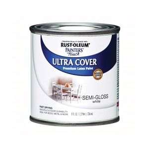 Rust-Oleum 1/2 pt. Semi-Gloss White Acrylic Latex Paintimage