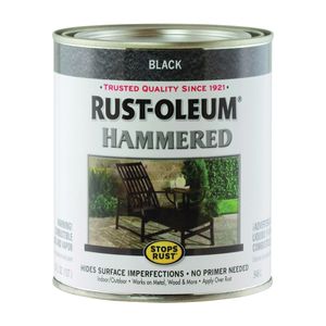 Rust-Oleum 1 qt. Black Hammered Enamel Paintimage