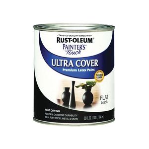 Rust-Oleum 1 qt. Flat Black Multi-Purpose Acrylic Paintimage